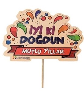 İyiki Doğdun Pankart